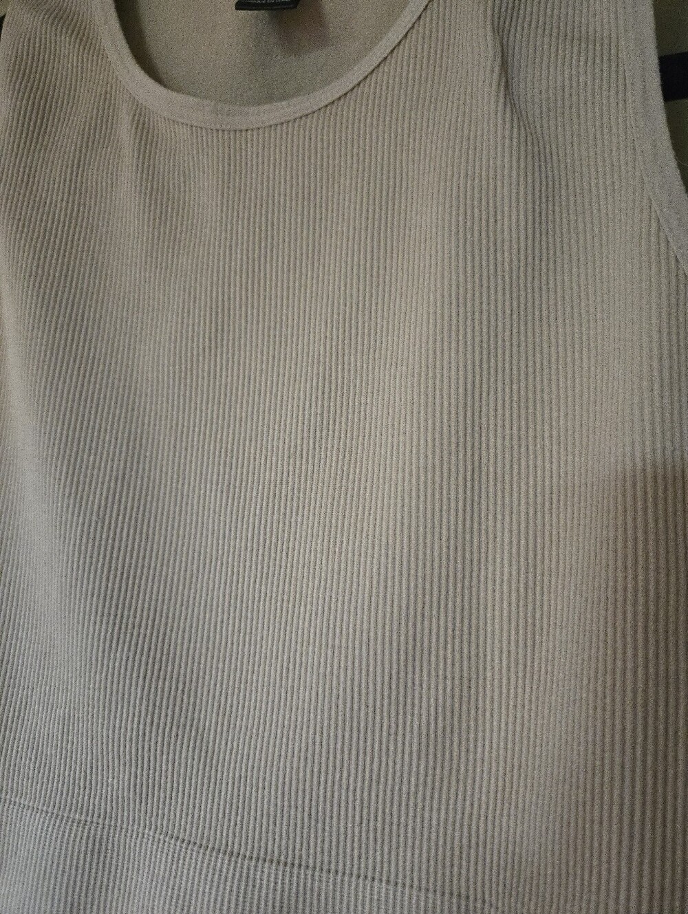 SWS Essentials | Ribbed Cropped Tank Top, Size M - Picture 4 of 8